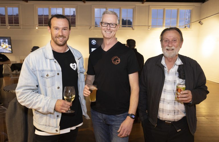 James Postle, Simon King & Ian Leaver attend the RASWA Distilled Spirit Awards 2022.